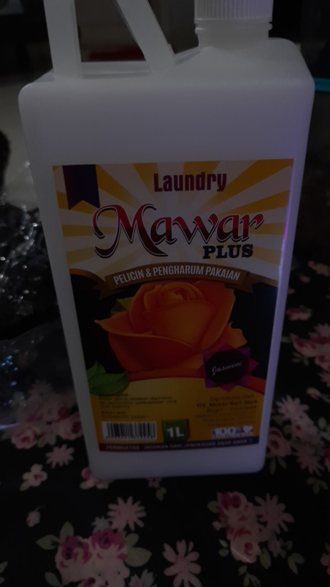 Mawar Plus Orange - Setrika Super Laundry - Pengharum Dan Pelicin Pakaian