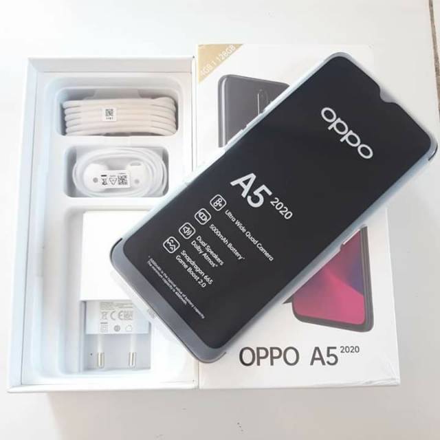 Opppo A5 2020 Ram 4/128 Second Rasa Baru
