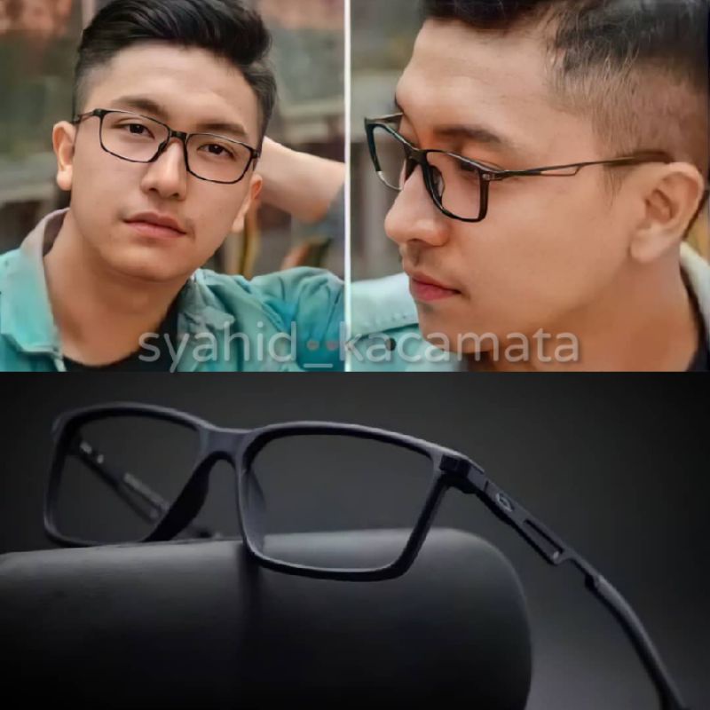 kacamata minus antiradiasi (paket frame+lensa) 3218 kacamata