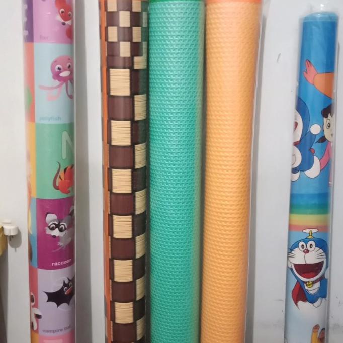 Buruan Beli] Karpet / Tikar Lantai Plastik Spon Eva - Bintik Timbul Warna Polos
