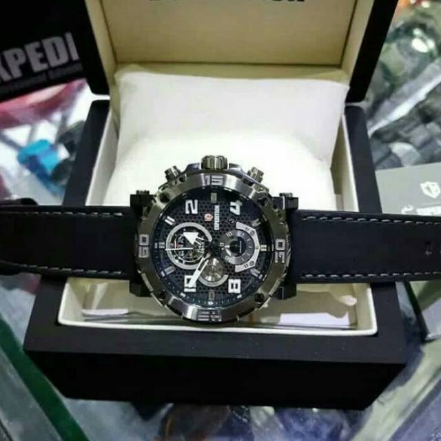 Jam tangan expedition e6769 black 6769original