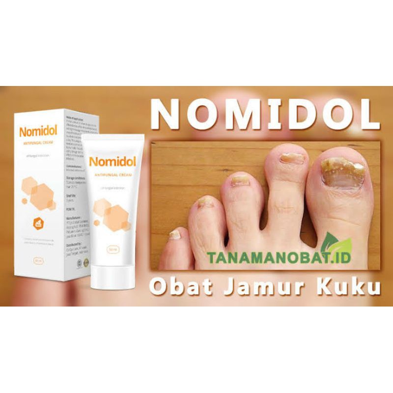 Nomidol Original Asli Obat Jamur Kuku - Cream Penghilang Jamur Kuku 100% Ampuh