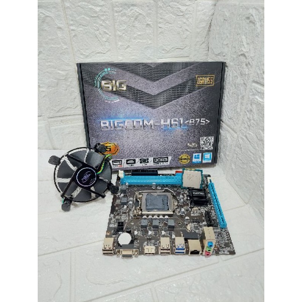 Paket Core i5 Gen 3 Tanpa Ram ( Mobo H61 BIGCOM + Proc core i5 3470 )