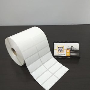 

LABEL BARCODE 50 X 20 mm 50x20 mm 50x20mm 2 LINE KERTAS STICKER LABEL SEMICOATED