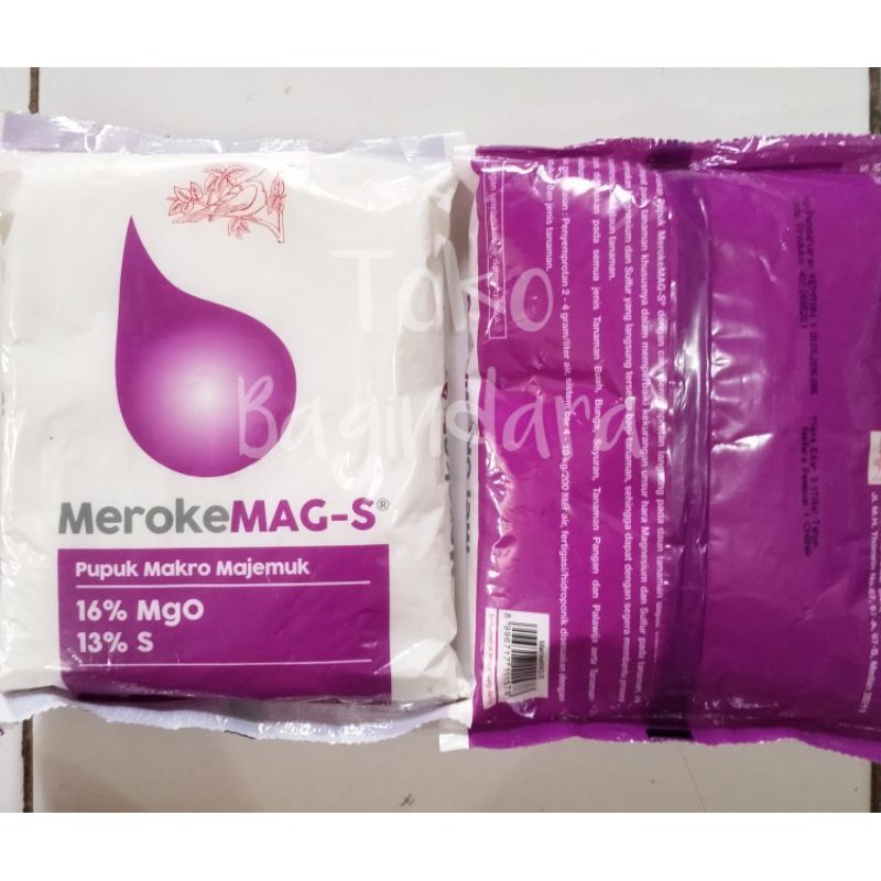 Pupuk Meroke MAG-S 1KG Magnesium Sulfate Hidroponik Grade