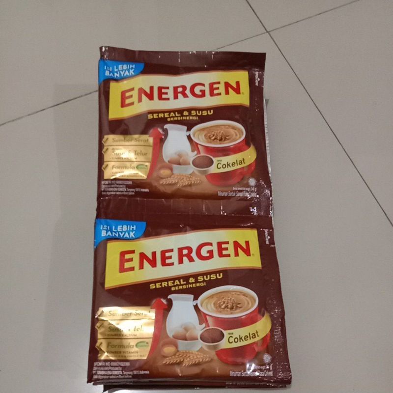 

Energen coklat 1 renceng isi 10 32g