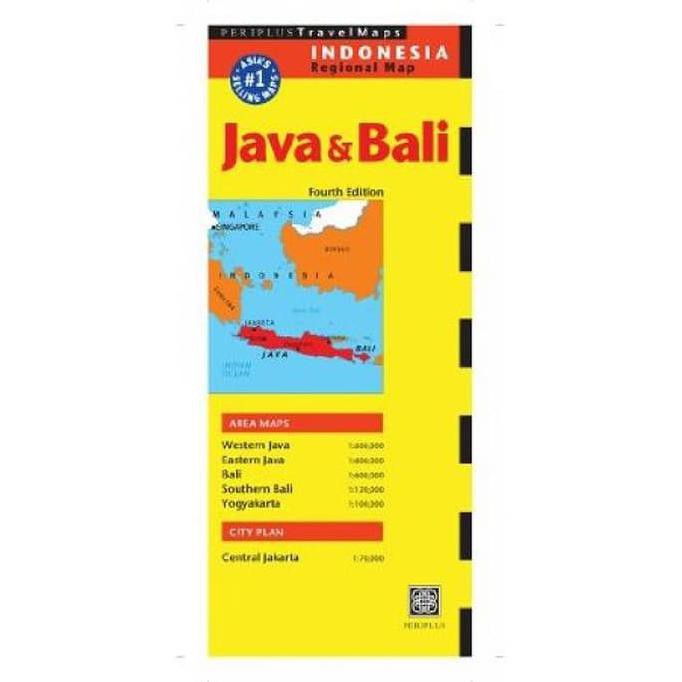 Java & Bali Fourth Edition (Periplus Travel Maps) - 9780794607425