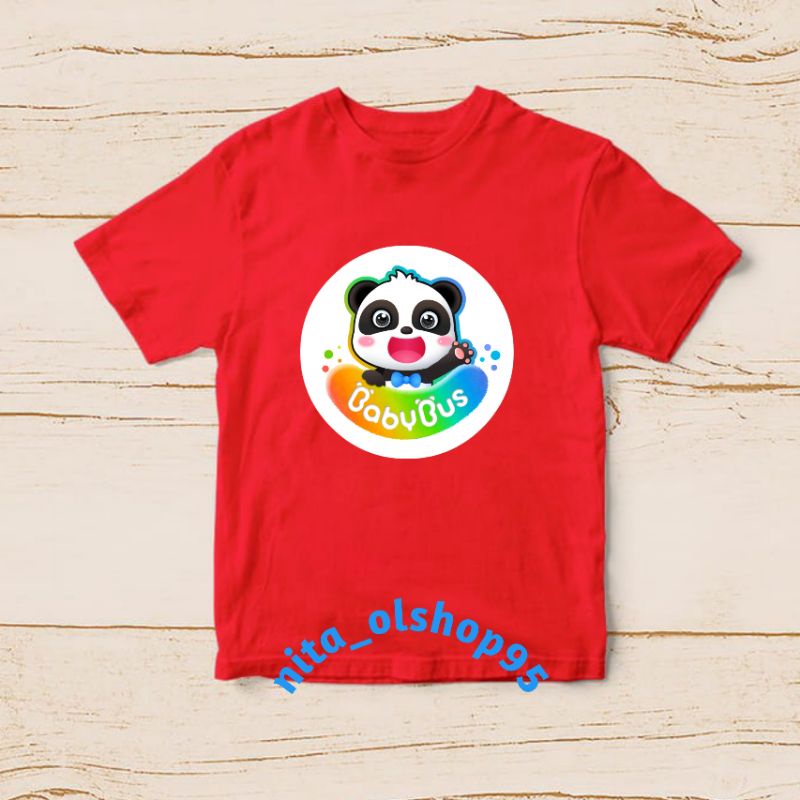 baju anak kaos anak babybus kartun anak