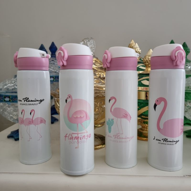 Termos tumbler flamingo 500 ml