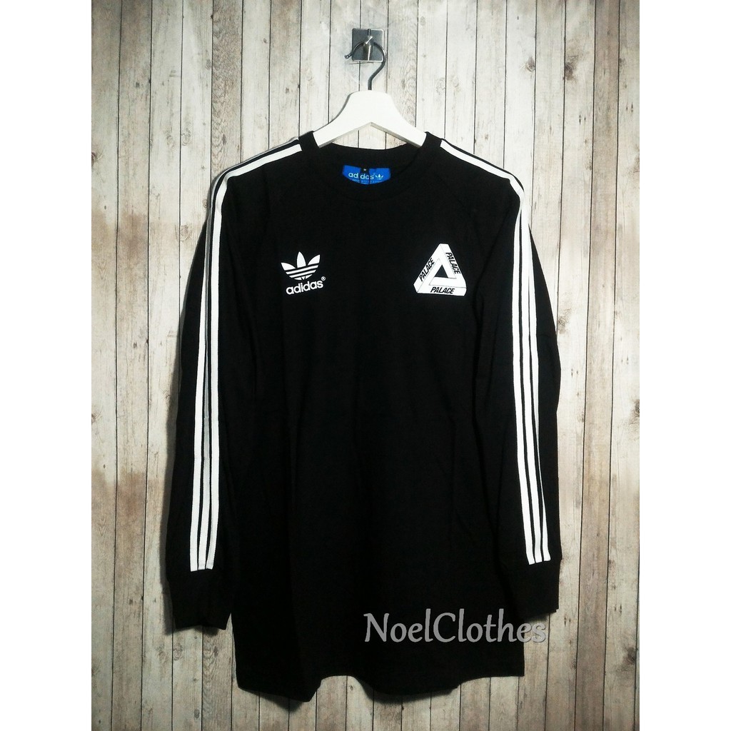 N1090 TSHIRT KAOS LENGAN PANJANG LONGSLEEVE PALACE X ADIDAS PREMIUM
