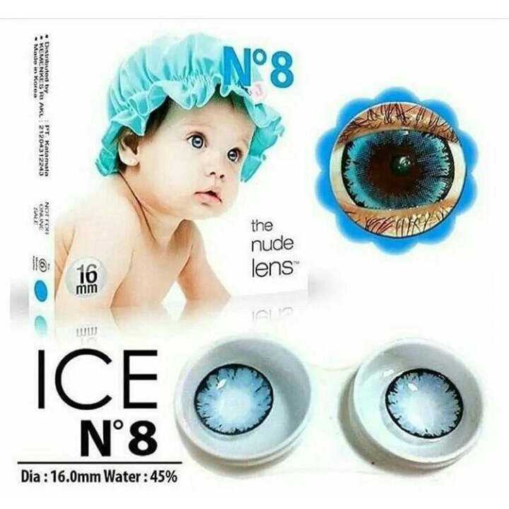 ICE N8 NUDE BLUE (-0.50 S/D -6.00)