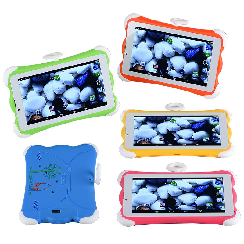 (COD) Kid Tablet PC 4GB+64GB 7.0 Inch Tablet Android 10.0 Tablet PC Kids Learning Education Machine 