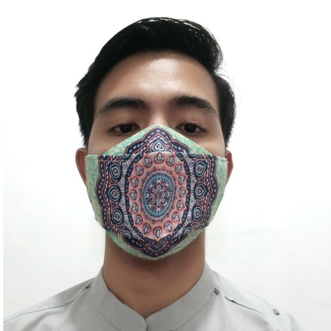 Masker Kain 3D EVO Islamic Edition 3PLY