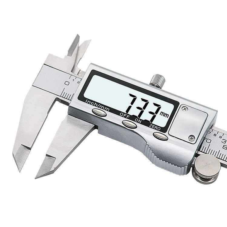 Jangka Sorong Digital LCD Vernier Caliper Silver