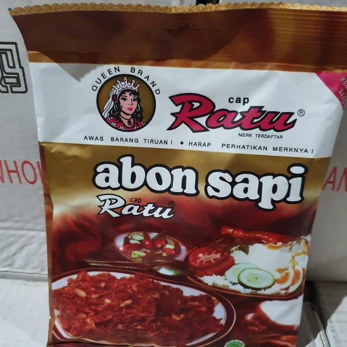 

Abon sapi cap Ratu ASLI