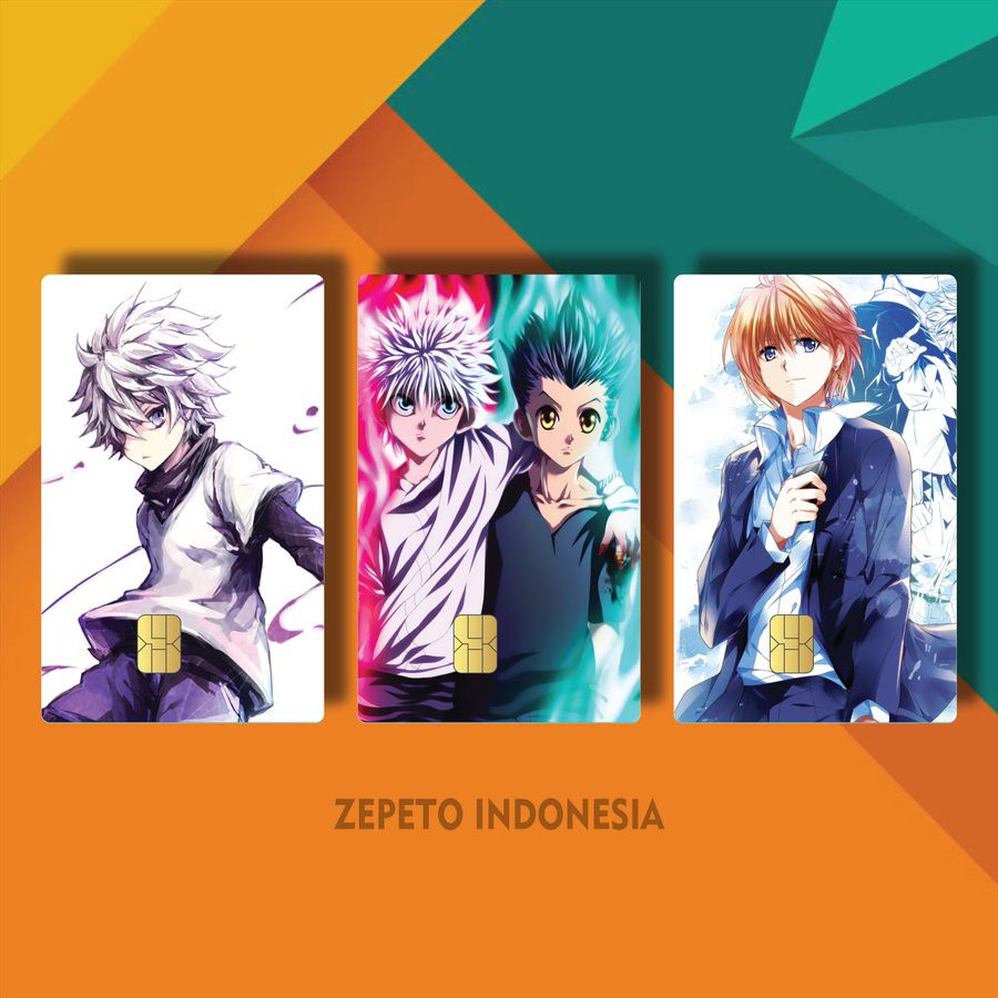 CASING ATM AESTHETIC ANIME KILLUA HUNTER X HUNTER CKBHX/LVMSI/ CASING KTP AESTHETIC ANIME HUNTER X H