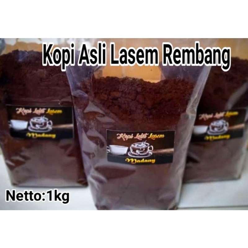 

Kopi Lelet asli Lasem cap Madany