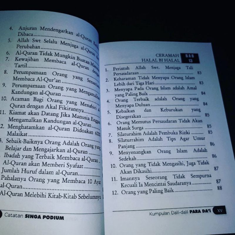Redy Buat Kamu,,,Kitab Catatan Singa Podium Kumpulan Dalil-Dalil Para Da'I Original