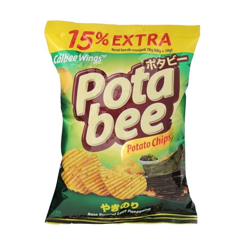 

POTABEE Potato Chips Rasa Rumput Laut Panggang