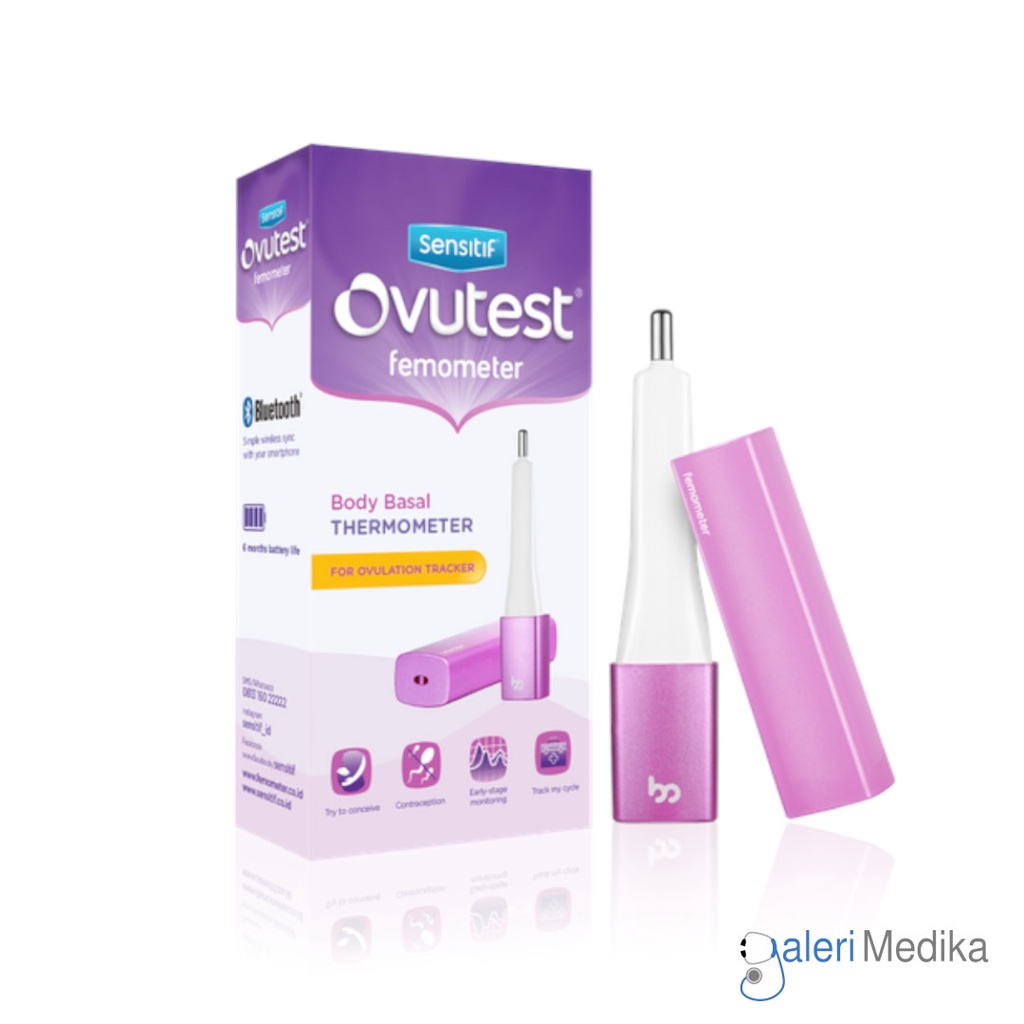 Alat Uji Masa Subur Digital Ovutest Femometer - Dengan Koneksi Bluetooth