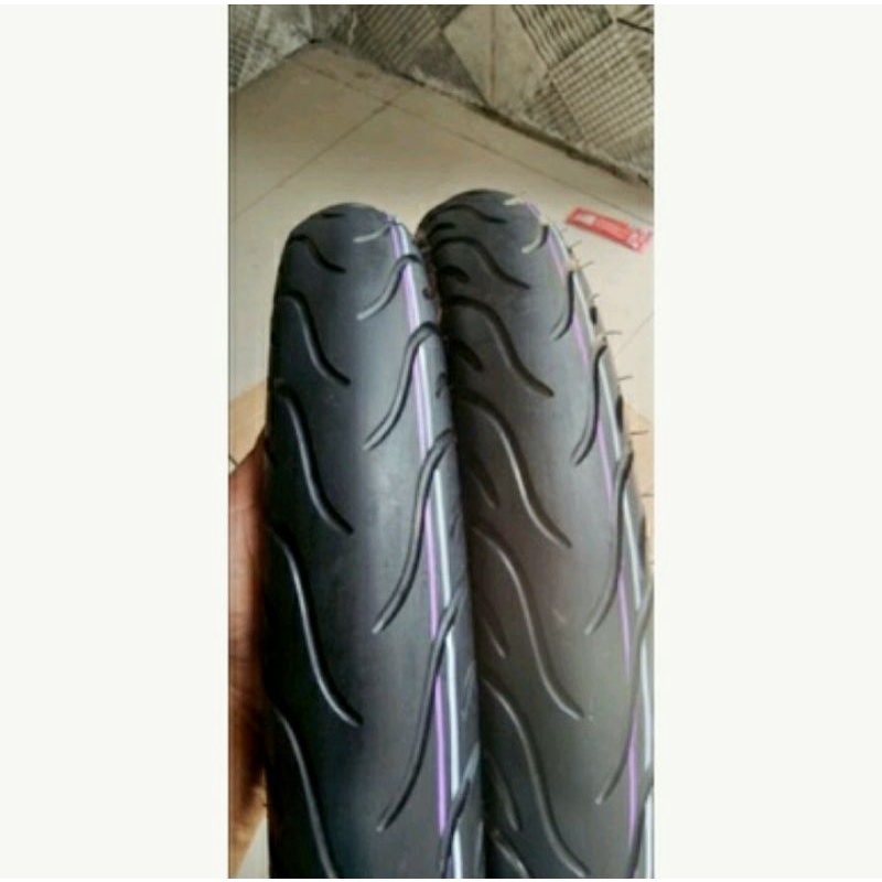 Ban murah 1 pasang ban RACING michelin untuk motor bebek ring 17... Ban tubeless