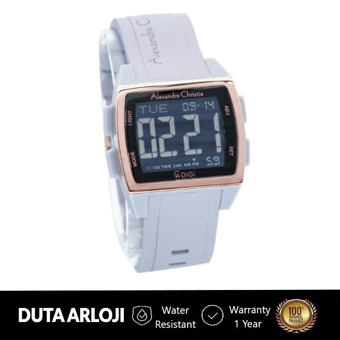 Alexandre Christie AC 9343 MH RRGBALP Digital Men Rubber