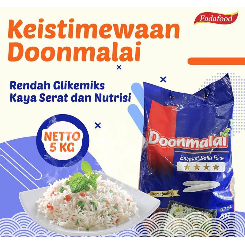 

DOONMALAI Beras basmati 5kg (Bubble wrap FREE)