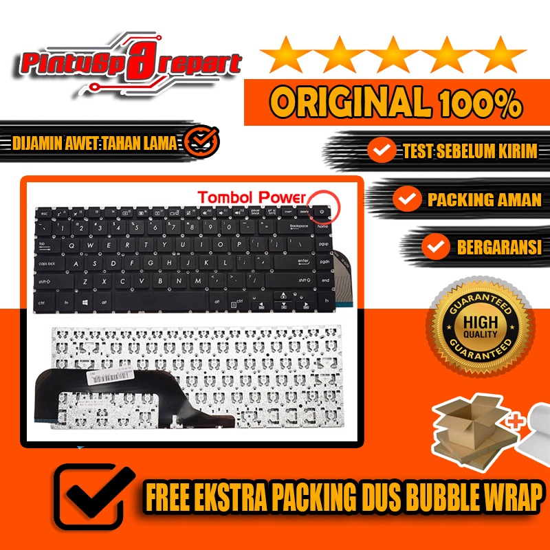 Keyboard Laptop Asus X505 X505Z X505ZA X505B X505BA Original
