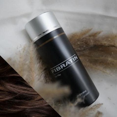 FIBRATIN fiber filler penebal rambut warna dark brown