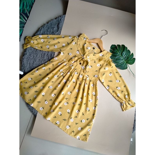 VOOKI DRESS ANAK / tunic anak / Tunik leopard Anak / Dress Rayon Anak / Dress Cewe / Baju Muslim Per