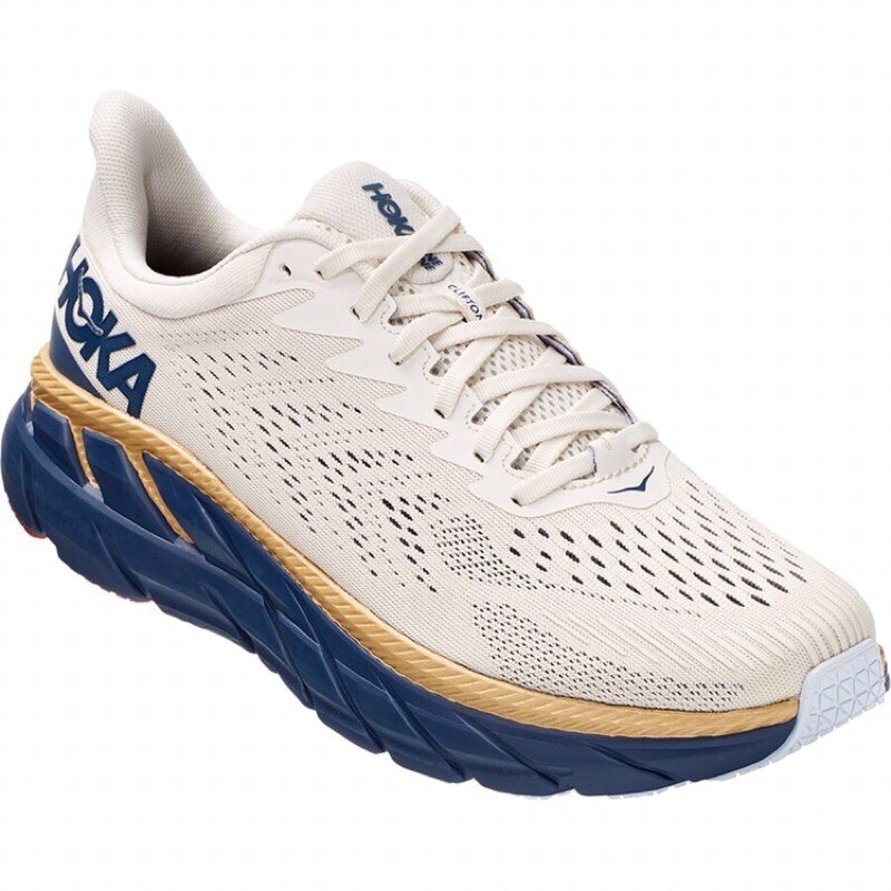 Hoka One One Clifton 7 Tofu Unisex SIZE 46 (30cm)