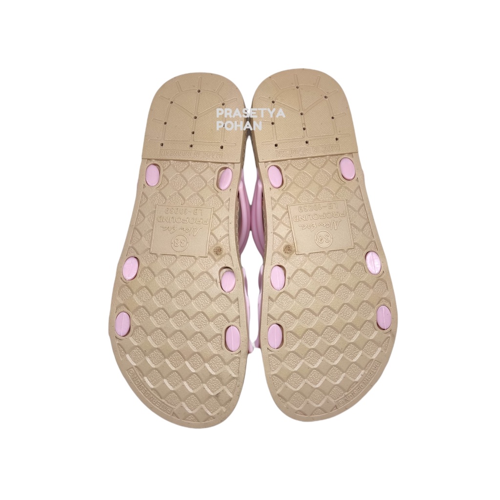 Sandal Tali Wanita Anti Air dan Ringan - Sendal Wanita NE X039