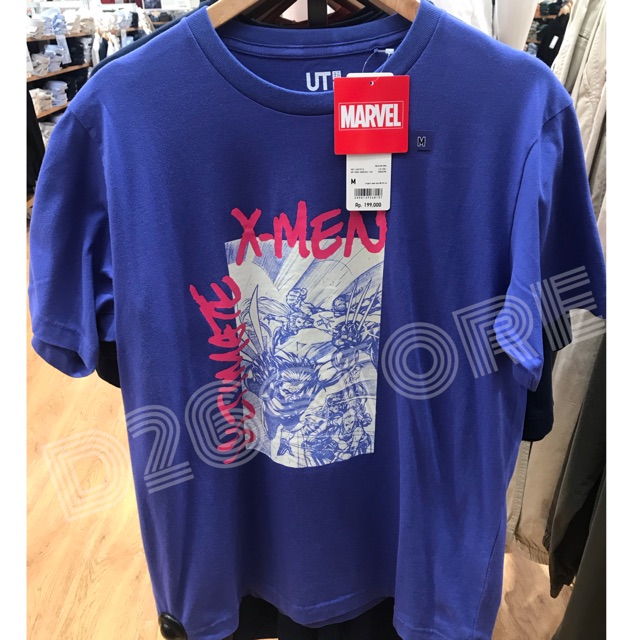  Kaos  UNIQLO  x Marvel Ultimate X Men XMen UNIQLO  ORIGINAL  