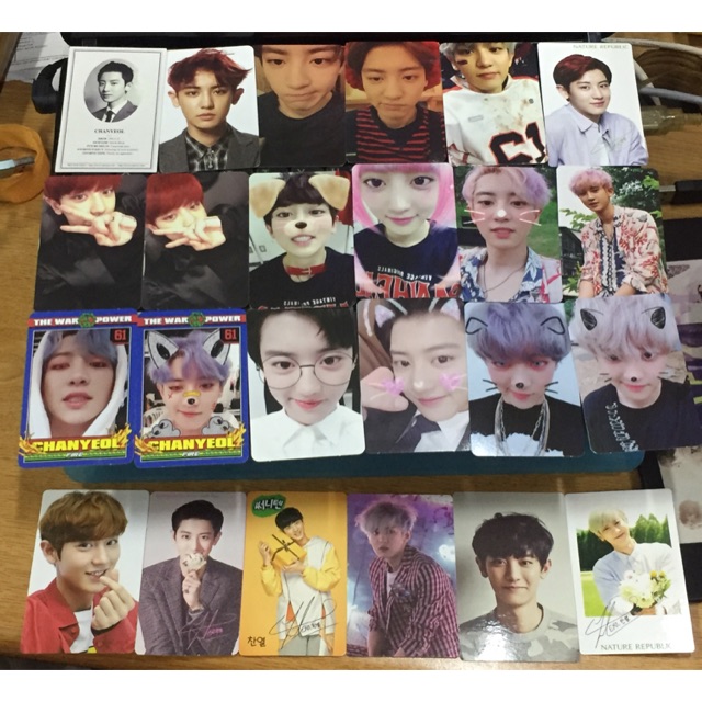 CHANYEOL PHOTOCARD