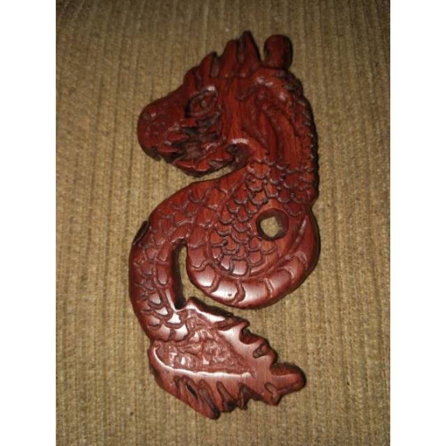 Liontin ukir naga full galih nagasari