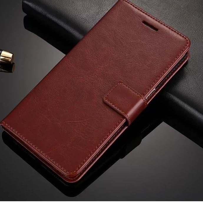 ↾ Asus Zenfone 4 Max 5.2 ZC520KL FLIP COVER WALLET case hp casing dompet kulit leather original せ
