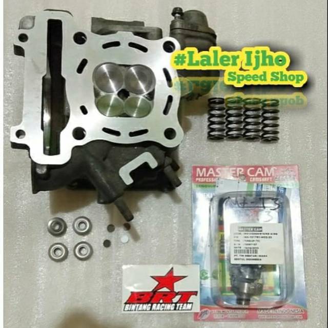 Head kop custom 23/20 set noken as BRT type t perklep Jupiter MX Vixion MX king