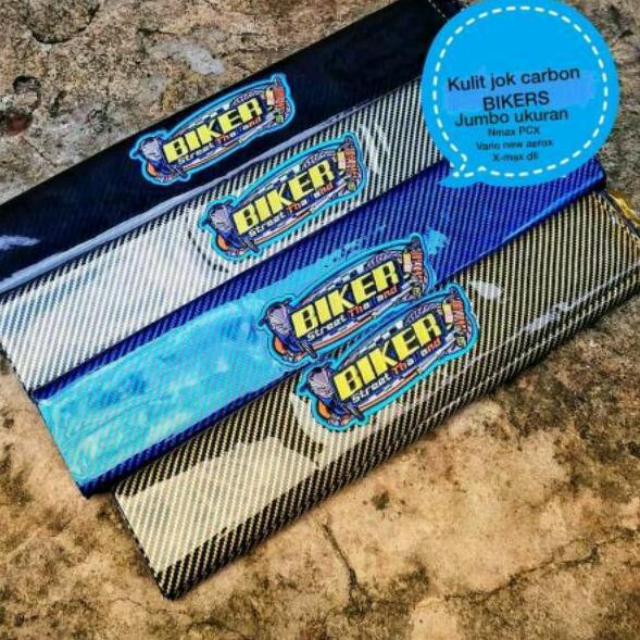 Serba Murah EECIB Sarung kulit jok biker carbon thailaind original motor mio mio j vario jupiterz be