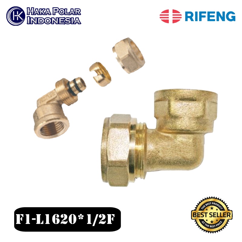 Knee Drat Dalam Rifeng Female Elbow F1-L1620x1/2F