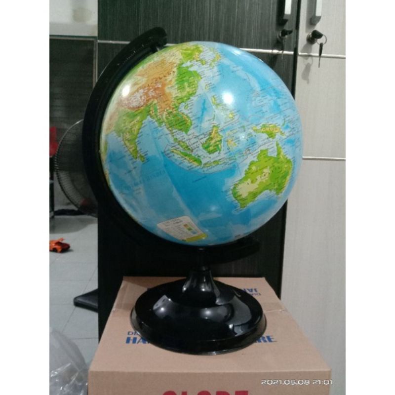 

Globe bola dunia ukuran diameter lingkaran 35cm