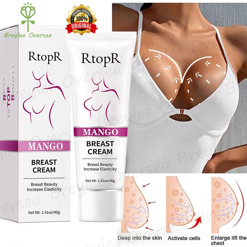 RtopR Mango Pembesar dan Pengencang Payudara Breast Enlargement CreamHormon Estrogen(Pengaktif Hormon Kewanitaan)