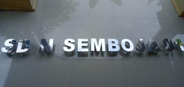 Huruf Timbul Stainless Termurah