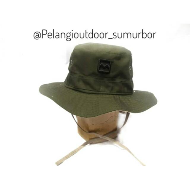 Topi rimba mahameru 01 olive -khaky