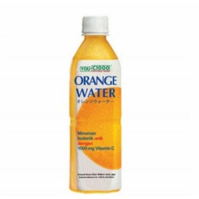 

You C1000 / YOU C-1000 Orange Water 500ml. 1 Dos Isi 24 Botol.OJOL ONLY