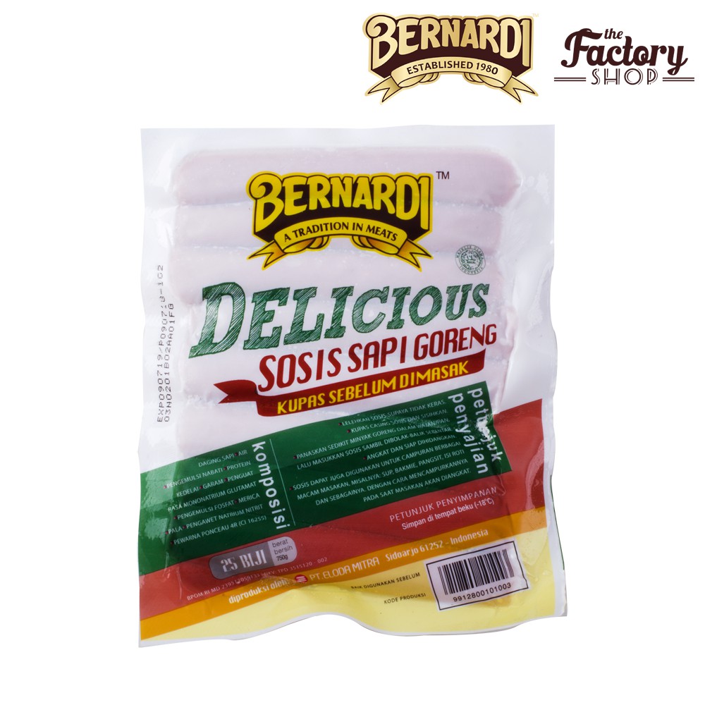 

Bernardi Delicious Sosis Sapi Goreng 25bj