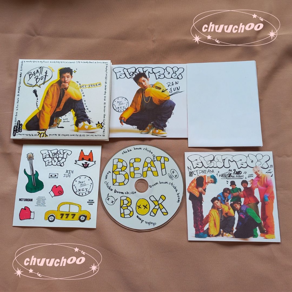 Ready Stock ALBUM ONLY Renjun NCT Dream Digipack Beatbox