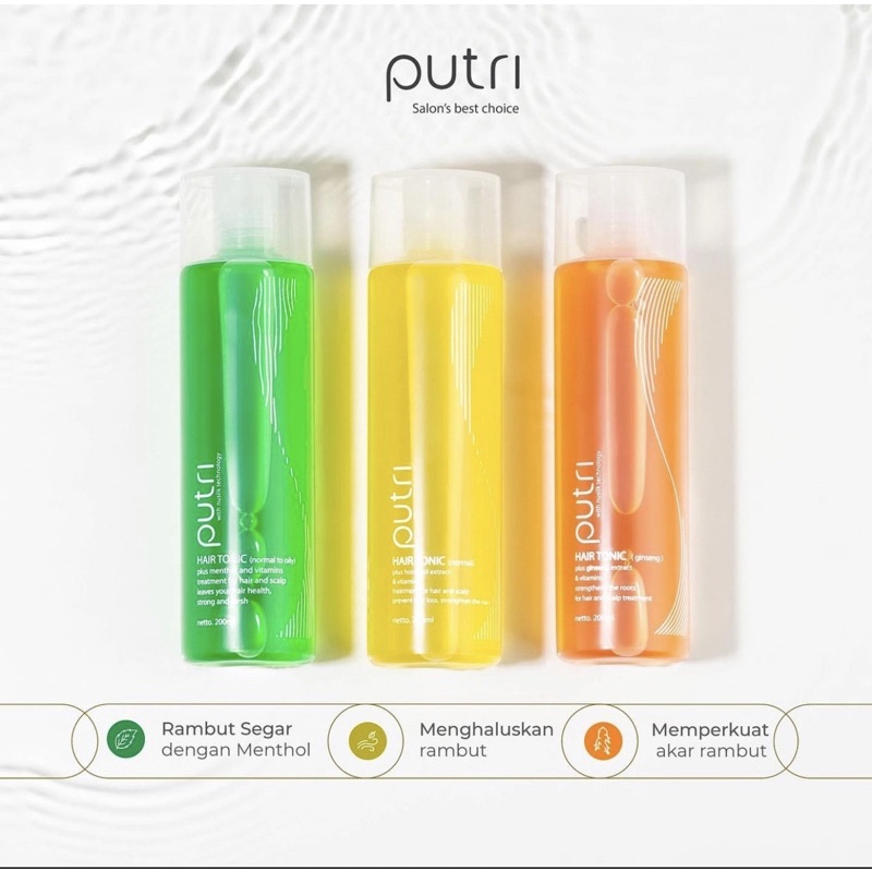 PUTRI Hair Tonic Shampoo Conditioner 200ml