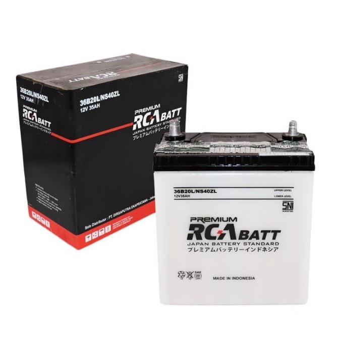 Aki RCA NS40ZL 35Ah Aki Basah
