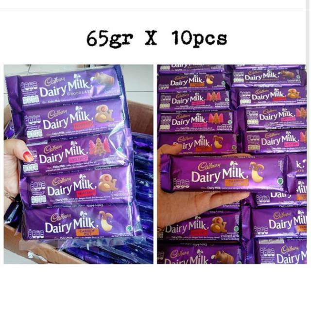 

Coklat cadbury 65gr