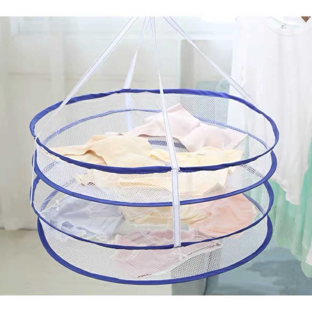 Keranjang Jemuran Lipat Dryer Clothes Basket / Jemuran Multifungsi